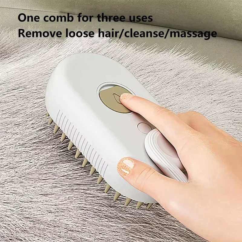 Pet Spray Hair Comb Pet Hair Remover Cleaning Brush