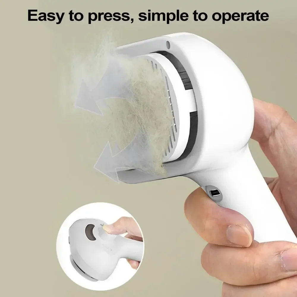 Pet Spray Hair Comb Pet Hair Remover Cleaning Brush