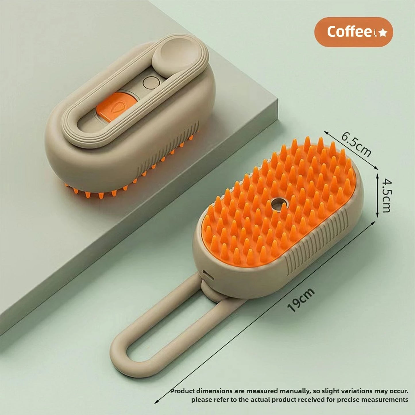 Pet Hair Remover  Multifunction Dog Steamy Brush Massager
