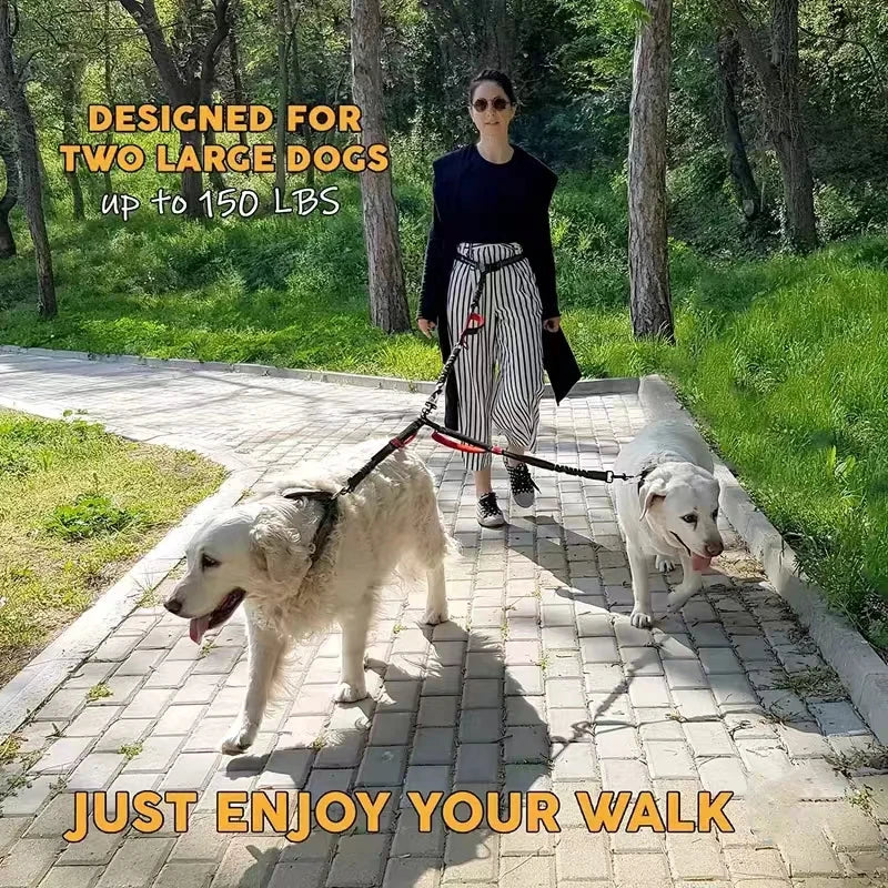 Dual Dog Leash Coupler
