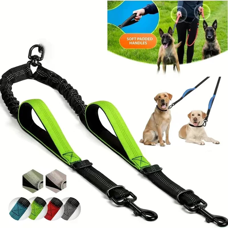 Dual Dog Leash Coupler