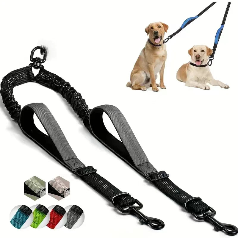 Dual Dog Leash Coupler