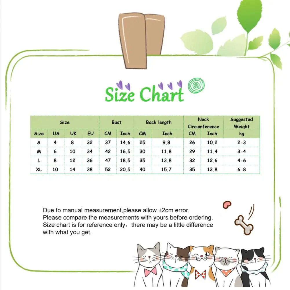 CuteTailStory® Cute Stylish Dog Coat