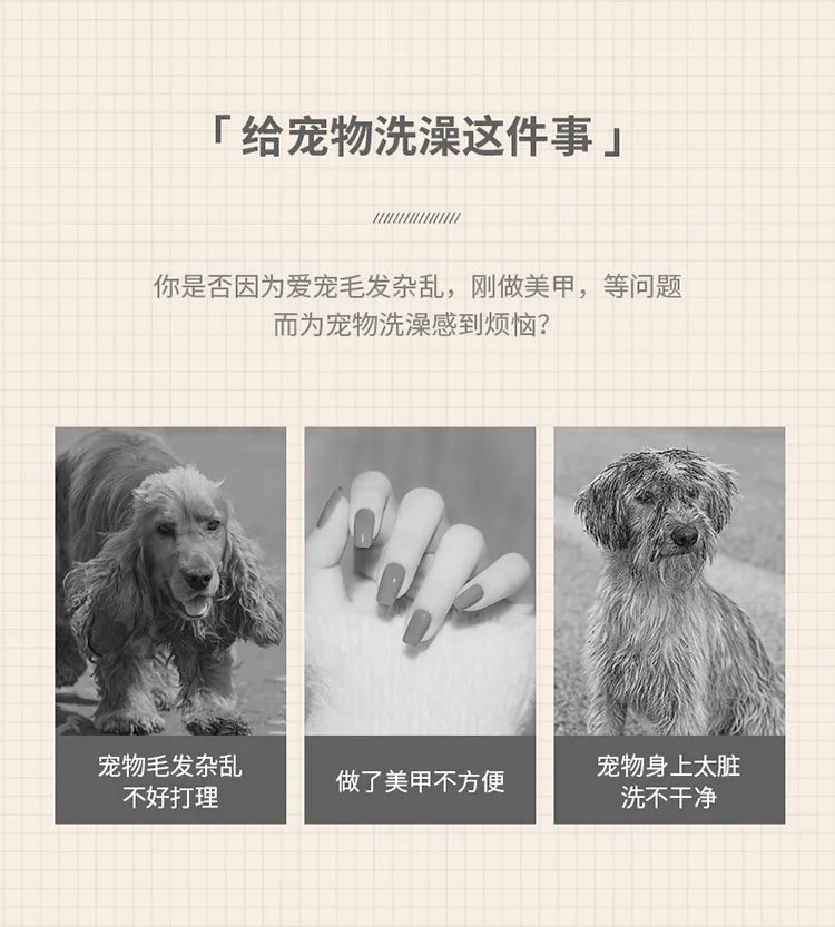 Pet Hair Remover  Multifunction Dog Steamy Brush Massager