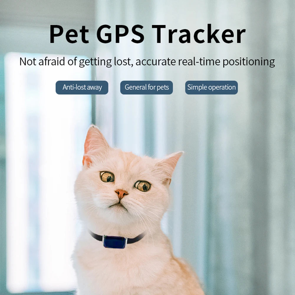 G12 Collar Pet Tracking Locator Wearable Smart GPS Dog Collar