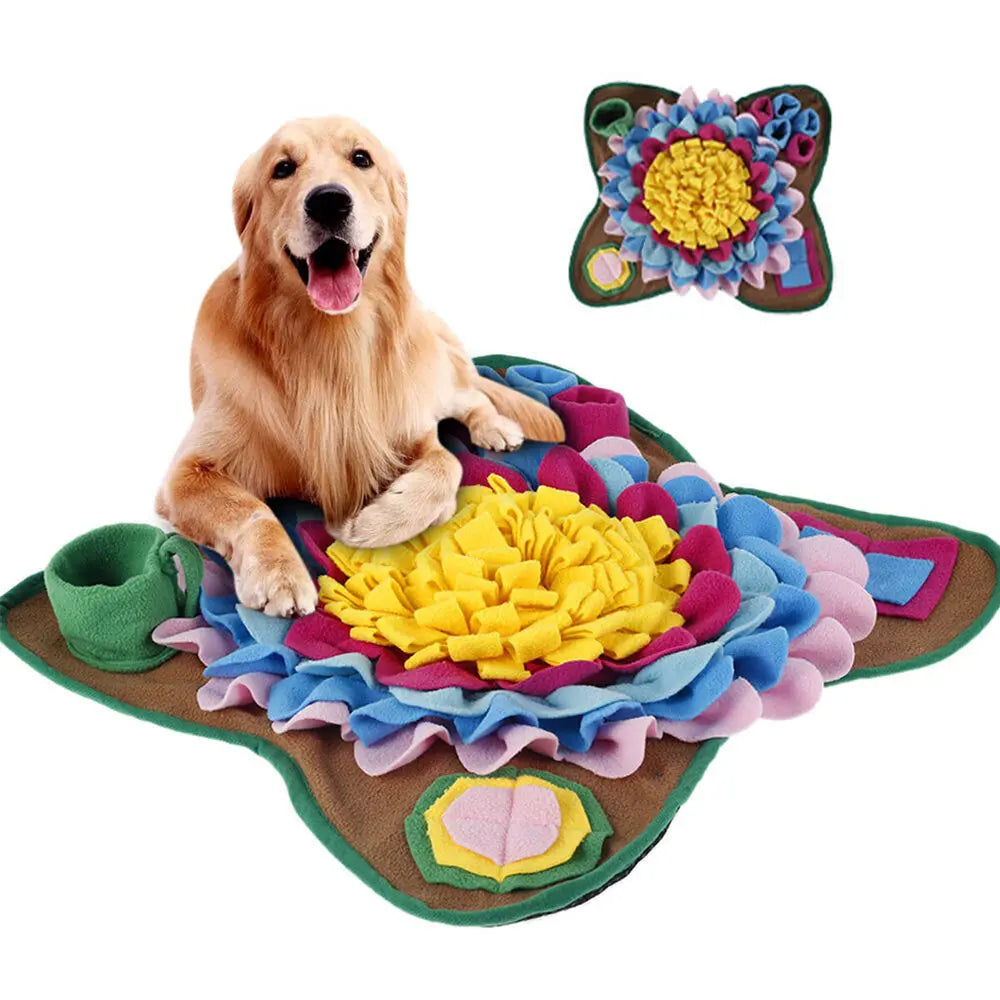 Pet Dog Snuffle Mat Nose Smell Training Sniffing Pad