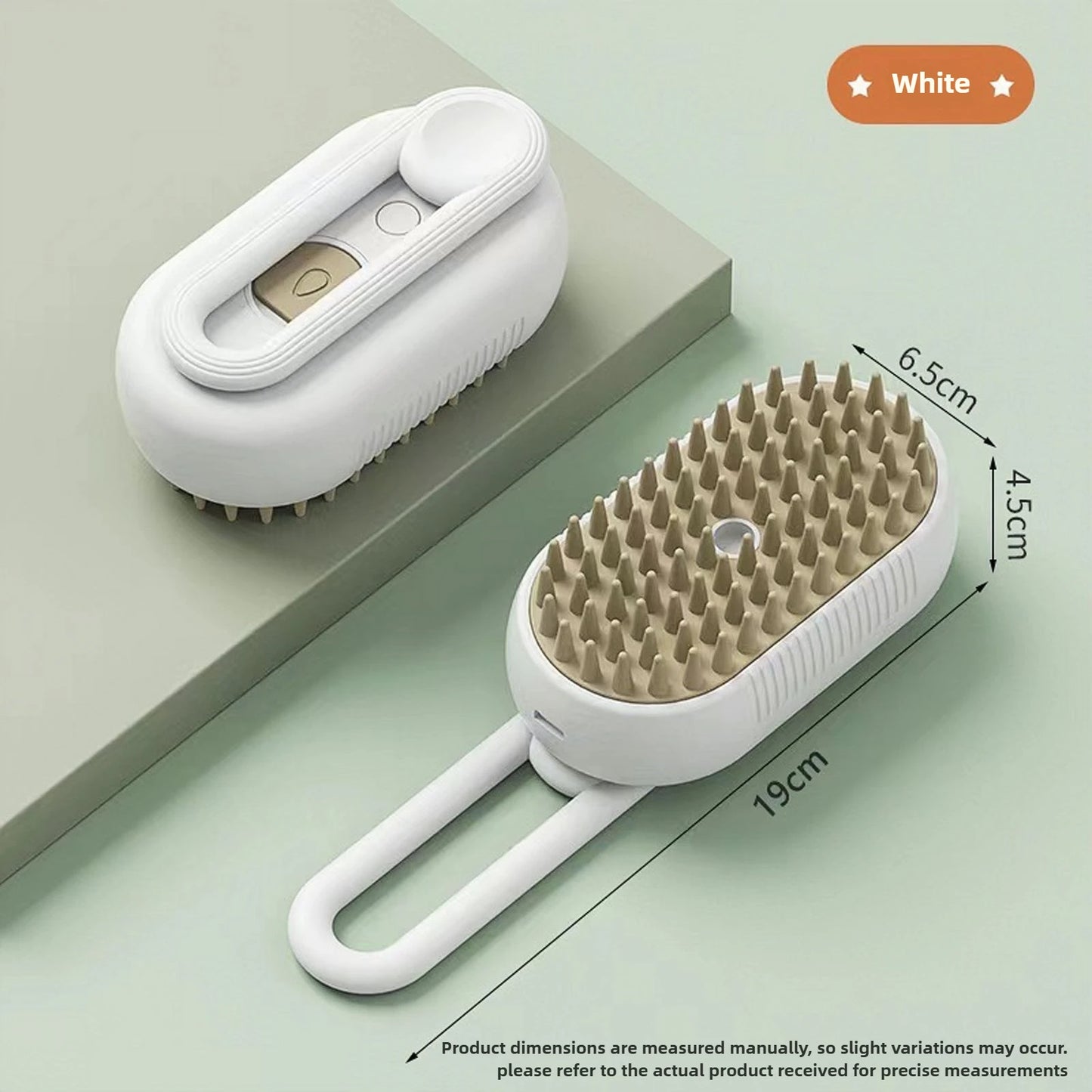 Pet Hair Remover  Multifunction Dog Steamy Brush Massager