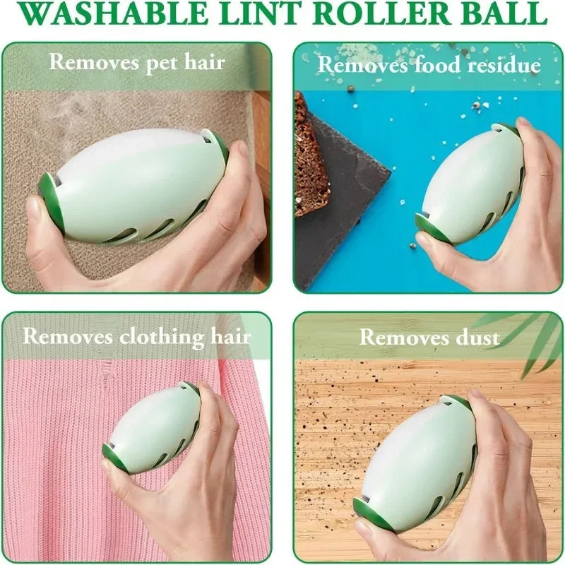 Washable Lint Remover Clothes Roller Portable Pet Hair Remover