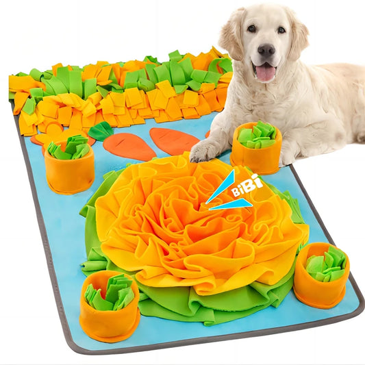 Large Pet Foraging Mat Interactive Dog Toy Sniff and Treat Mat for Dogs