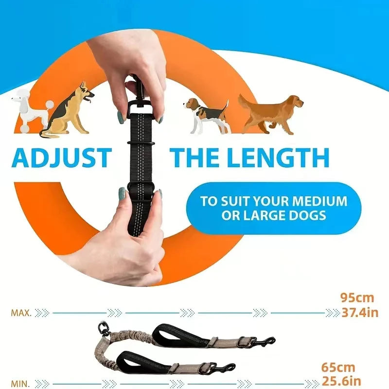 Dual Dog Leash Coupler