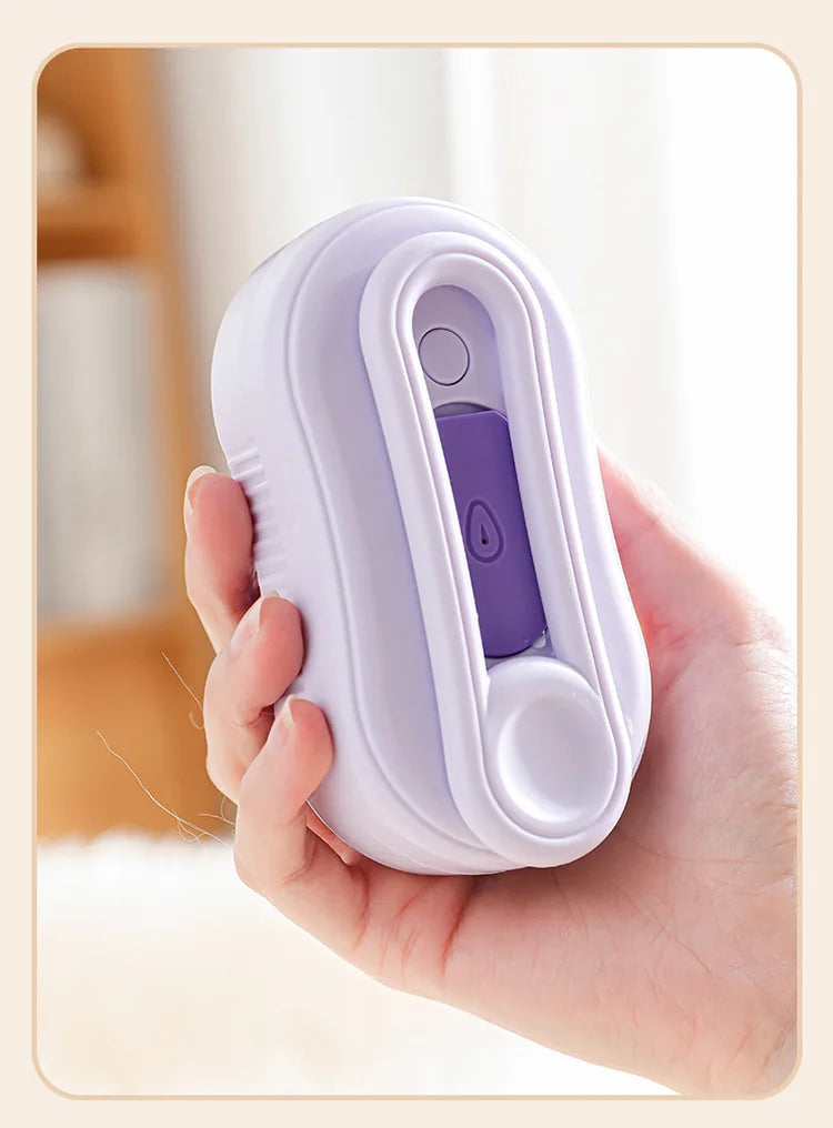 Pet Hair Remover  Multifunction Dog Steamy Brush Massager