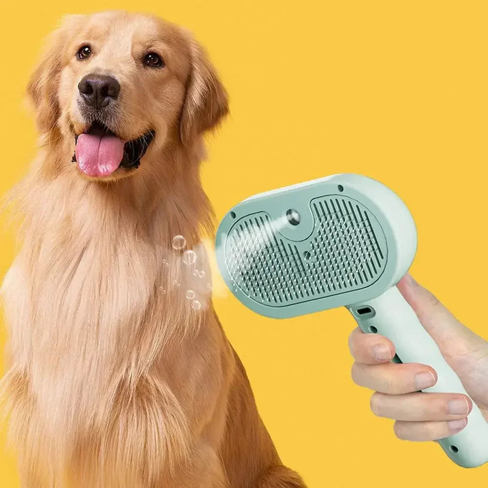 Pet Spray Hair Comb Pet Hair Remover Cleaning Brush