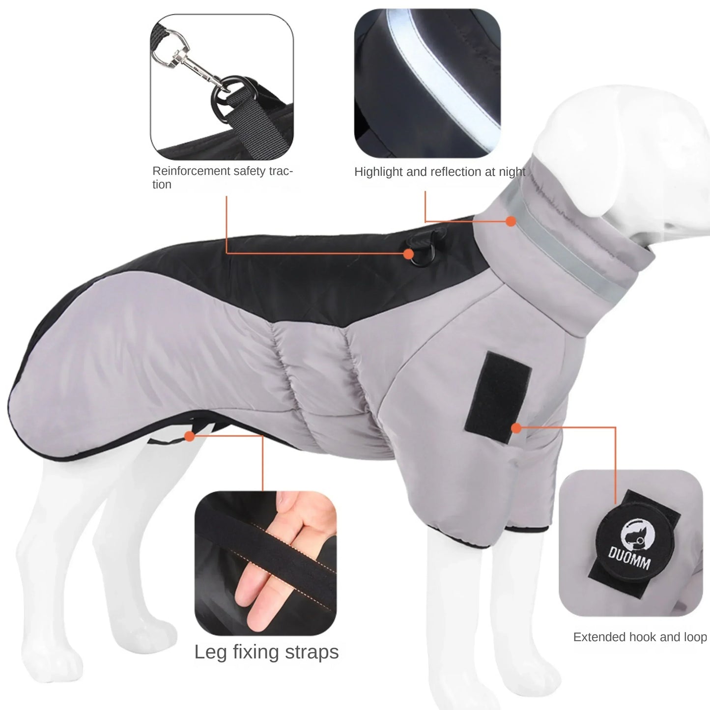 CuteTailStory® Warm winter Jacket