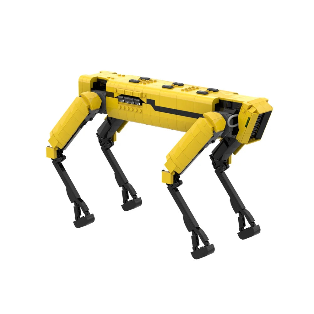 Gobricks MOC Boston Dynamics Robot Building Blocks Model Smart Technology Robot Dog
