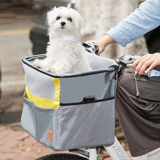 CuteTailStory® Pet Bicycle Basket